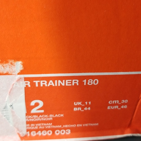 SOLDMens Air Trainer 180 Synthetic Cross-Trainers - Picture 6 of 7